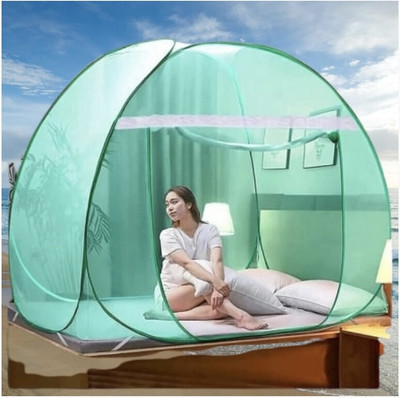 THENR Nylon Adults Washable NR_mosquito_green_008n Mosquito Net(Green, Tent)