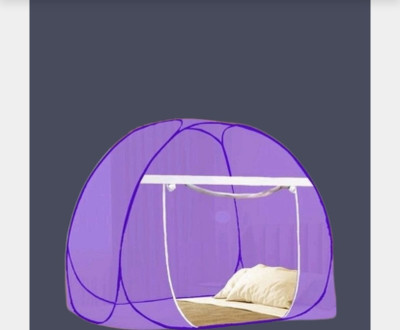 THEE NR Polyester Adults Washable nr_mosquito_net78n Mosquito Net(Purple, Tent)