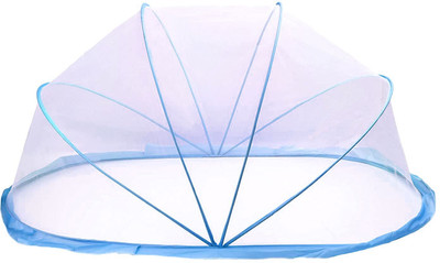 TONY STARK TS Baby Polyester Washable Infants Mosquito Net(Blue, Tent)