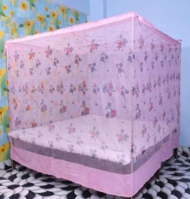 Mehon Craft Polyester Adults Washable MP MOS NEW TENTNew Mehontextile_45 Mosquito Net(Pink, Tent)