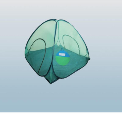 Rsmosquito Polyester Adults Washable Foldable mosquito Green net_A1 Mosquito Net(Green, Bed Box)