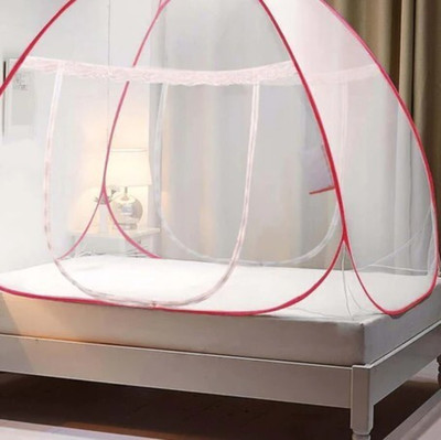 Fozii Enterprises Polyester Adults Washable FoziMN-1671AB Mosquito Net(White, Tent)