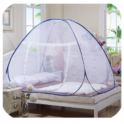 BELSODINE Cotton Adults Washable BELSODINEA145Mosquito H23 Mosquito Net(White, Blue, Tent)