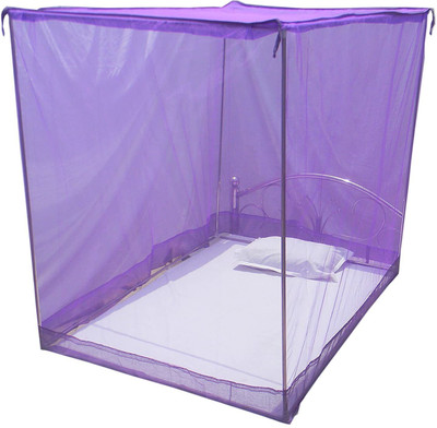 MMSUPER Polyester Adults Washable B_Mosquito Net Mosquito Net(Blue, Tent)