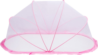 TONY STARK Baby mosquito net Pink Polyester Washable Infants Mosquito Net(Pink, Tent)
