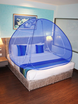 BELSODINE Polyester Adults Washable BELSODINEB196 PURE NAVY BLUEMosquito H372 Mosquito Net(White, Blue, Tent)