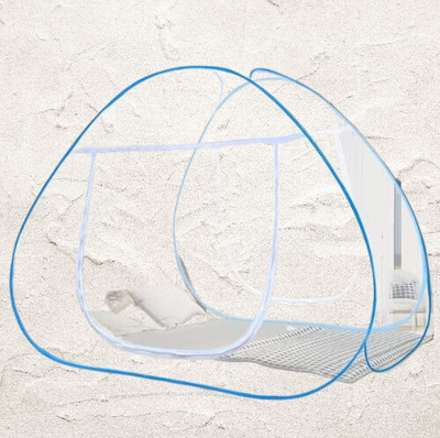 THENR Polyester Adults Washable nr_mosquito_net7914n Mosquito Net(sky blue, Tent)
