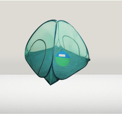 Rsmosquito Polyester Adults Washable Foldable mosquito Green net_A1 Mosquito Net(Green, Bed Box)