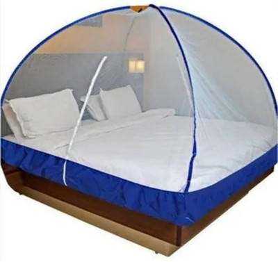 Fozii Enterprises Polyester Adults Washable FFMN-1040AB Mosquito Net(Light Blue, Tent)