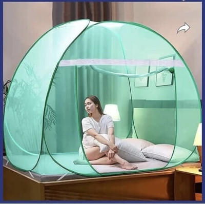 THENR Nylon Adults Washable NR_MOSQUITO_008n Mosquito Net(Green, Tent)
