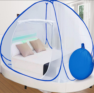 KHANJAN FASHION Polyester Infants Washable WHITE machhardani tent classic mosquito net queen size bed machardani single be Mosquito Net(White, swet, safed, Blue, Navy Blue, Tent)