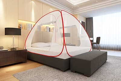 BELSODINE Polyester Adults Washable BELSODINENEWMOSQUITO NETN380 H380Mosquito H13 Mosquito Net(Pink, Tent)