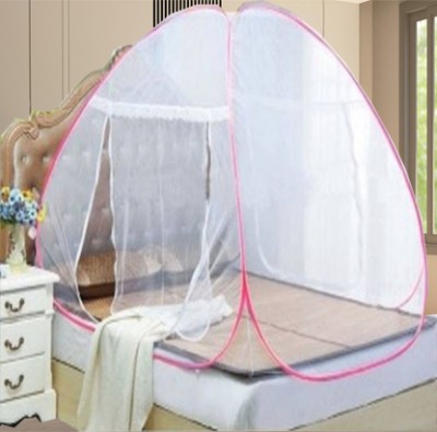 KHANJAN FASHION Polyester Infants Washable WHITE mosquito net tent small window mosquito net w mosquito net tape mosquito Mosquito Net(White, swet, safed, Blue, Navy Blue, Tent)