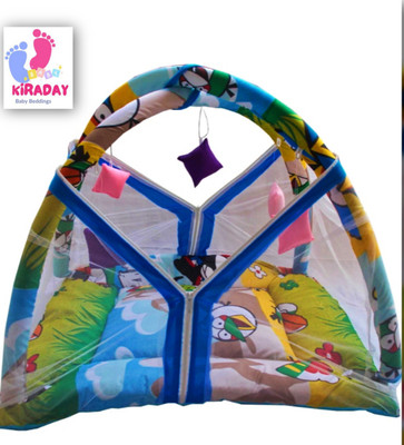 KIRADAY Cotton Infants Washable MosFibre Infants Washable high quality baby bedding set mosquito neT Mosquito Net(Angry bird, Bed Box)