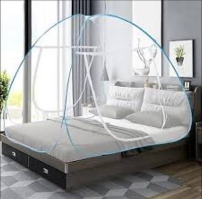 Khushi Enterprises Polyester Adults Washable Khushi Enterprises Polyester Adults Washable MOSQUITO NET Mosquito Net Mosquito Net(WHITE,SKY BLUE, Tent)