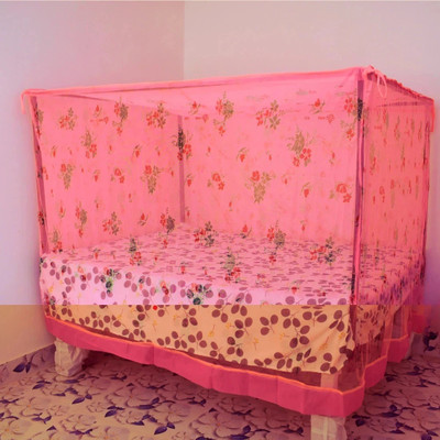 Ganesh Enterprise HDPE - High Density Poly Ethylene Adults Washable Cotton Adults Mosquito Net 8 x 8 ft XXL Size Bed Net Pink Printed Heavy Quality Polyester Soft Net Mosquito Net (Pink) Mosquito Net(Pink, Bed Box) Ganesh Enterprise HDPE - High Density Poly Ethylene Adults Washable Cotton Adults Mosquito Net 8 x 8 ft XXL Size Bed Net Pink Printed Heavy Quality Polyester Soft Net Mosquito Net (Pink) Mosquito Net(Pink, Bed Box)