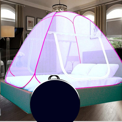 hari Polyester Adults Washable H16 WHITE machardani for bed Mosquito Net(White, Tent)