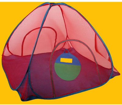 Rsmosquito Polyester Adults Washable Foldable mosquito net_A1 Mosquito Net(Red, Bed Box)