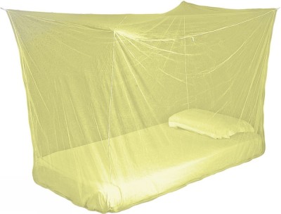 ANS Nylon Adults Washable 6.25x8ft long bed creem Mosquito Net(ivory, Bed Box)