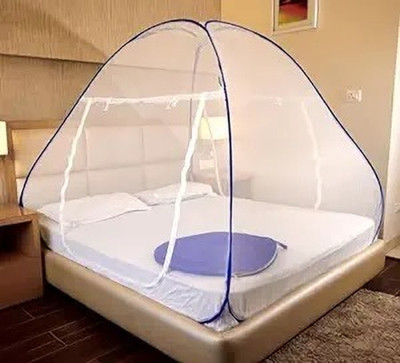 Fozii Enterprises Polyester Adults Washable FoziMN-370AB Mosquito Net(WHITEE, Tent)