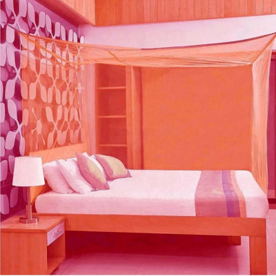 Mehon Craft Polyester Adults Washable MP MOS NEW TENTMNTGYY2WUVYPZ6HN Mosquito Net(Orange, Tent)