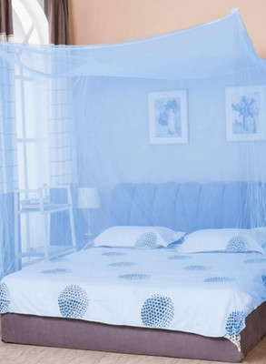 Yaanthiv's HDPE - High Density Poly Ethylene Adults Mosquito Net(Sky Blue)