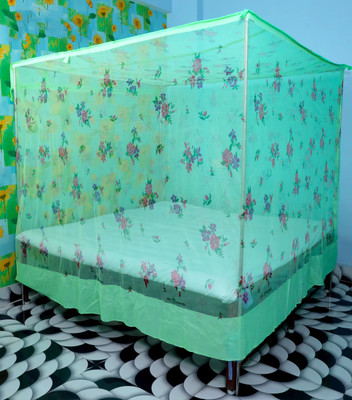 Mehon Craft Polyester Adults Washable MP MOS NEW TENTMPGONgreen6*7 Mosquito Net(Pista Green, Tent)