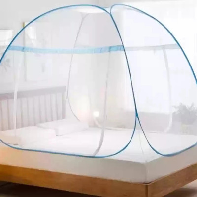 Fozii Enterprises Polyester Adults Washable FFMN-951AB Mosquito Net(SKY BLUE, Tent)