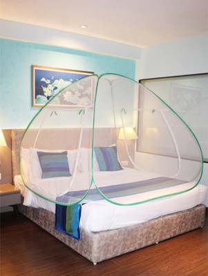 Fozii Enterprises Polyester Adults Washable FFMN-1424AB Mosquito Net(White, Tent)