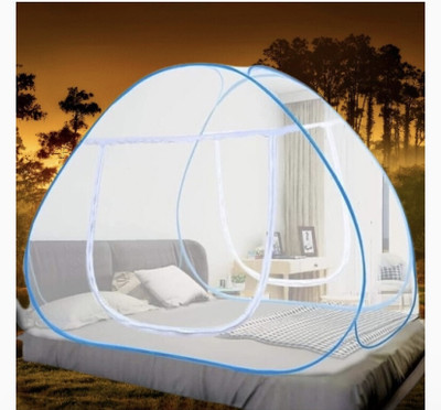 THENR Nylon Adults Washable NR_mosquito_sky_018n Mosquito Net(sky blue, Tent)