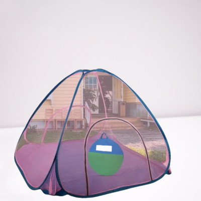 ALTAMASH Polyester Adults Washable Foldable_Pink net_A1 Mosquito Net(Pink, Bed Box)