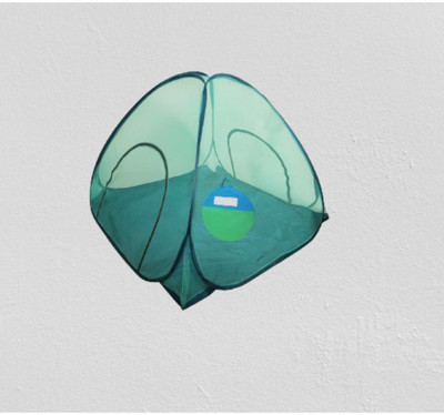 Rsmosquito Polyester Adults Washable Foldable mosquito Green net_A1 Mosquito Net(Green, Bed Box)