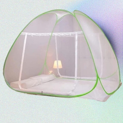 THEE NR Polyester Adults Washable nr_mosquito_net116n Mosquito Net(Light Green, Tent)