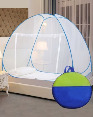 Fozii Enterprises Polyester Adults Washable FoziMN-973AB Mosquito Net(White, Tent)