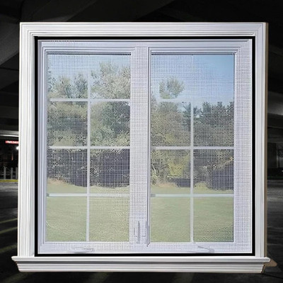 BLEMY net-blm0EM-4X4BLACK-46 HDPE - High Density Poly Ethylene Washable Adults Mosquito Net(White, Frame Hung)