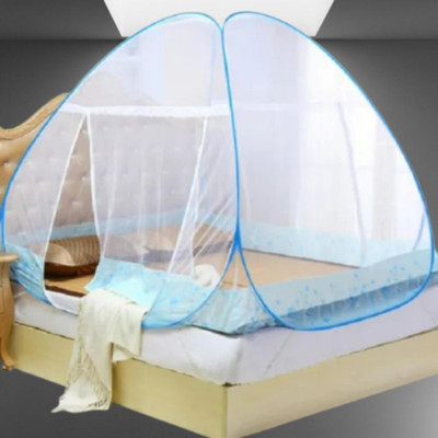 SIFRA Polyester Adults Washable Blue_MS_121 Mosquito Net(Blue, Tent)