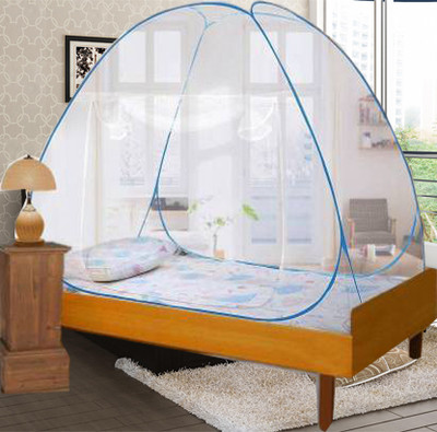 SIFRA Polyester Adults Washable Blue_MS_243 Mosquito Net(Blue, Tent)