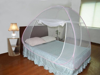 Fozii Enterprises Polyester Adults Washable FFMN-1805AB Mosquito Net(White, Tent)