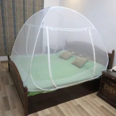 Fozii Enterprises Polyester Adults Washable Fozi80 Mosquito Net(White, Tent)