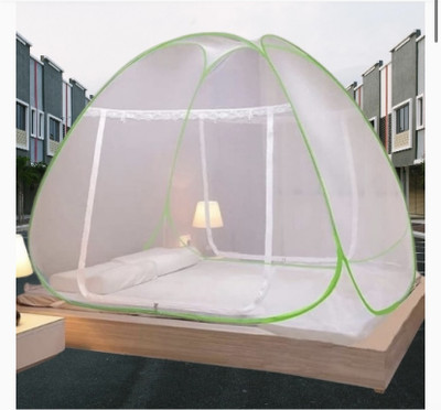 THEE NR Nylon Adults Washable NR_GREEN_mosquito_23n Mosquito Net(Green, Tent)