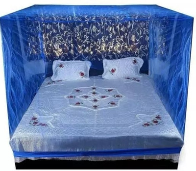 Mosari Polyester Adults Washable KingSize_ceilingHung-60 Mosquito Net(Multicolor, Ceiling Hung)