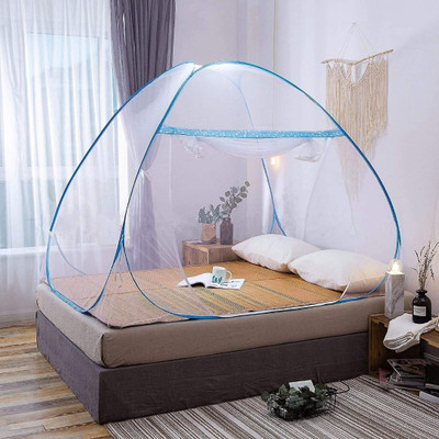 Yunik Polyester Adults Washable YU99RQ_18 Mosquito Net(SKY BLUE, Tent)