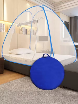 Yunik Polyester Adults Washable NETMOSQUITO-87_14 Mosquito Net(White, Tent)