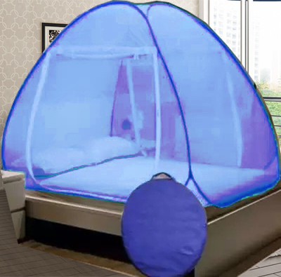 SIFRA Polyester Adults Washable Blue_MS_222 Mosquito Net(Blue, Tent)