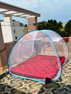BELSODINE Polyester Adults Washable NEWMOSQUITO NETN466 H466 Mosquito Net(Multicolor, Tent)
