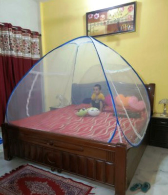BELSODINE Polyester Adults Washable BELSODINENEWMOSQUITO NETN404 H404Mosquito H411 Mosquito Net(Multicolor, Tent)
