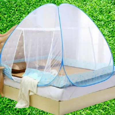 SIFRA Polyester Adults Washable Blue_MS_121 Mosquito Net(Blue, Tent)