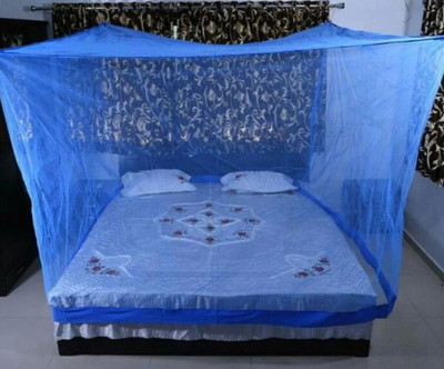 Mehon Craft Nylon Adults Washable MP MOS NEW TENTmmonobluee6*7 Mosquito Net(Blue, Tent)