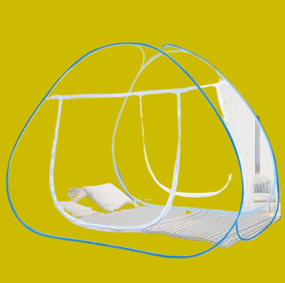 THENR Polyester Adults Washable nr_MOSQUITO_NET_KING_TENT)7931 Mosquito Net(sky blue, Tent)