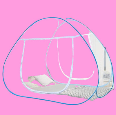 THENR Polyester Adults Washable nr_MOSQUITO_NET_KING_TENT)7892 Mosquito Net(sky blue, Tent)